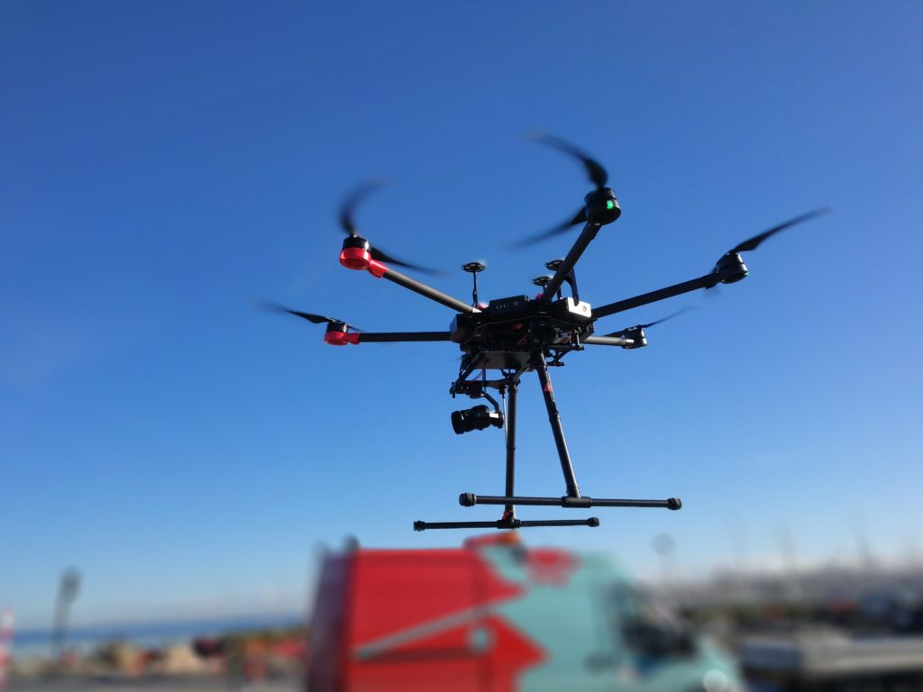 DJI Matrice 600 PRO w. Zenmuse X5 HydroCharting ApS